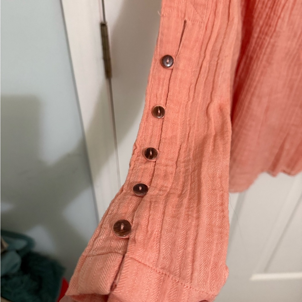 We The Free Peach Top *NEW WITH TAGS* - Picture 6 of 13